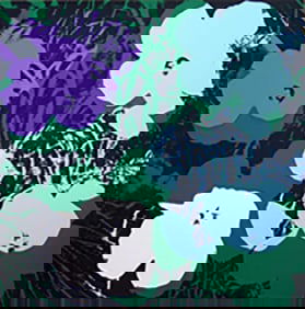 Andy Warhol Flowers 11.64 Serigraph Sunday B. Morning