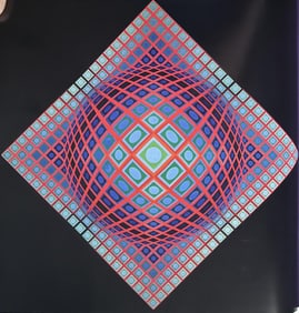 Victor Vaserely, Psychadelic patterning