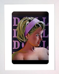 Mel Ramos, 'Doll' 2006, Enamel print on aluminum, Framed