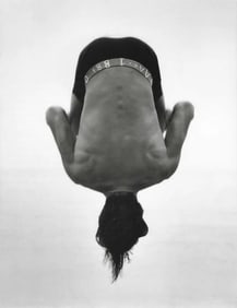 Herb Ritts, Backflip, Paradise Cove, 1987