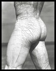 Herb Ritts, Paul Rear View, El Mirage, 1991