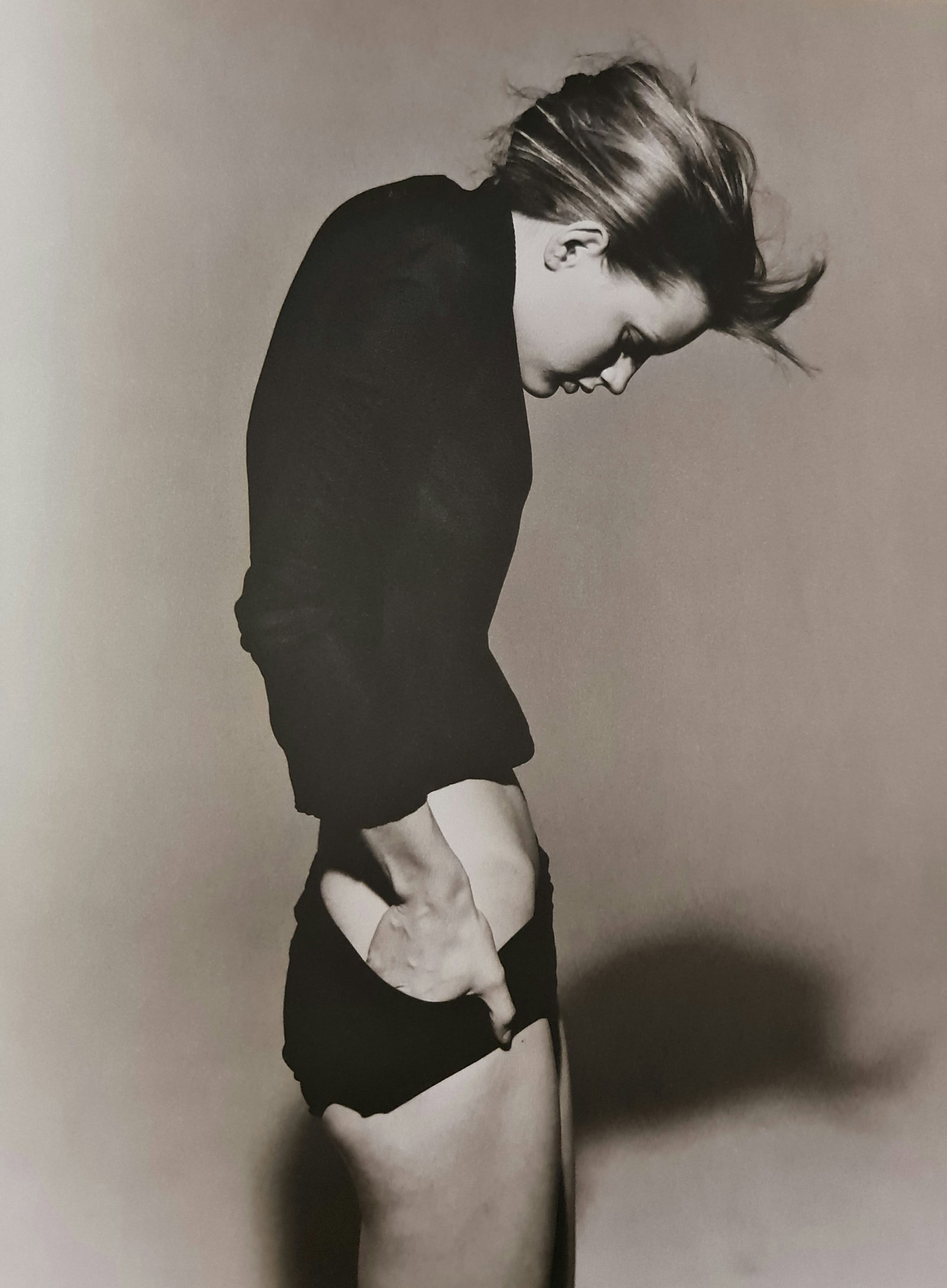 Mikael Jansen, Guinevere, Stockholm studio, 1995: Photographer: Mikael Jansson, (born July 15, 1958) is a Swedish fashion photographer and director. Jansson regularly contributes to publications such as American and French Vogue, Interview Magazine a