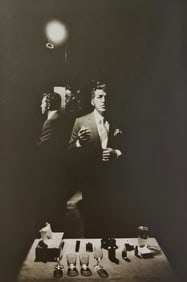 Terry O'Neill, Dean Martin Preparing To Go On Stage At A Las Vegas Night-Club, 1971