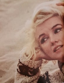 Marilyn Monroe at the beach