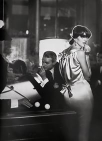 Richard Avedon, Carmen, Evening dress by Patou, Au Reveil, Paris, 1957