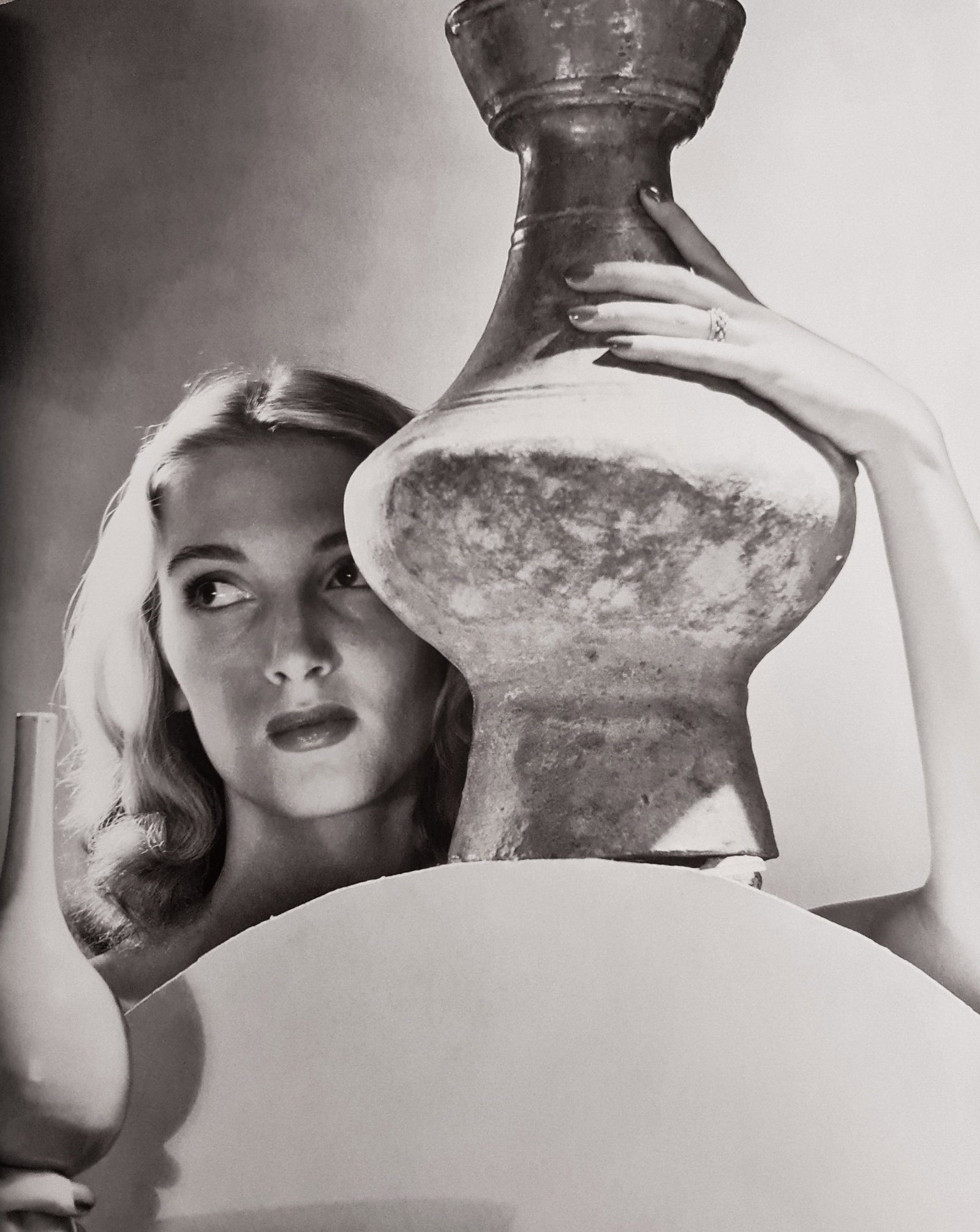 Horst P. Horst, Beauty With Pottery: Photographer: Horst P. Horst, August 14, 1906 – November 18, 1999), was a German-American fashion photographer. Horst is best known for his photographs of women and fashion, but is also recognized f