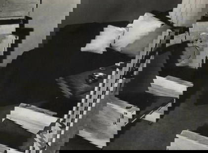 Man Ray (1890-1976), 'Interior design', 1934 First Edition: Photographer: Man Ray (American born, 1890 - 1976) - Considered one of the most influential artists of the 20th century Man Ray lived most of his life in Paris, France. Best described as a modernist,