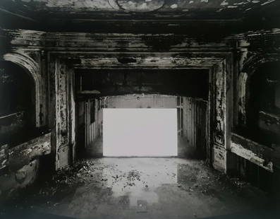 Hiroshi Sugimoto, RASHOMON, 2017 LE, Limited Edition Of 400: Photographer: Hiroshi Sugimoto is a contemporary Japanese photographer whose esoteric practice explores memory and time. Using the intrinsic quality of long exposure photography, the artist provides i
