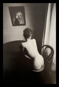Jeanloup Sieff, Nude On A Chair, Paris 1979