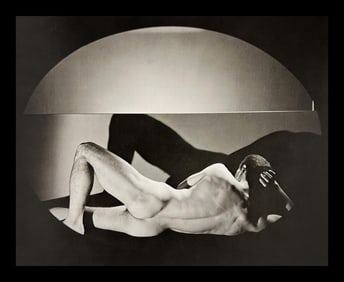 George Platt Lynes, Nude Man Framed, 1954