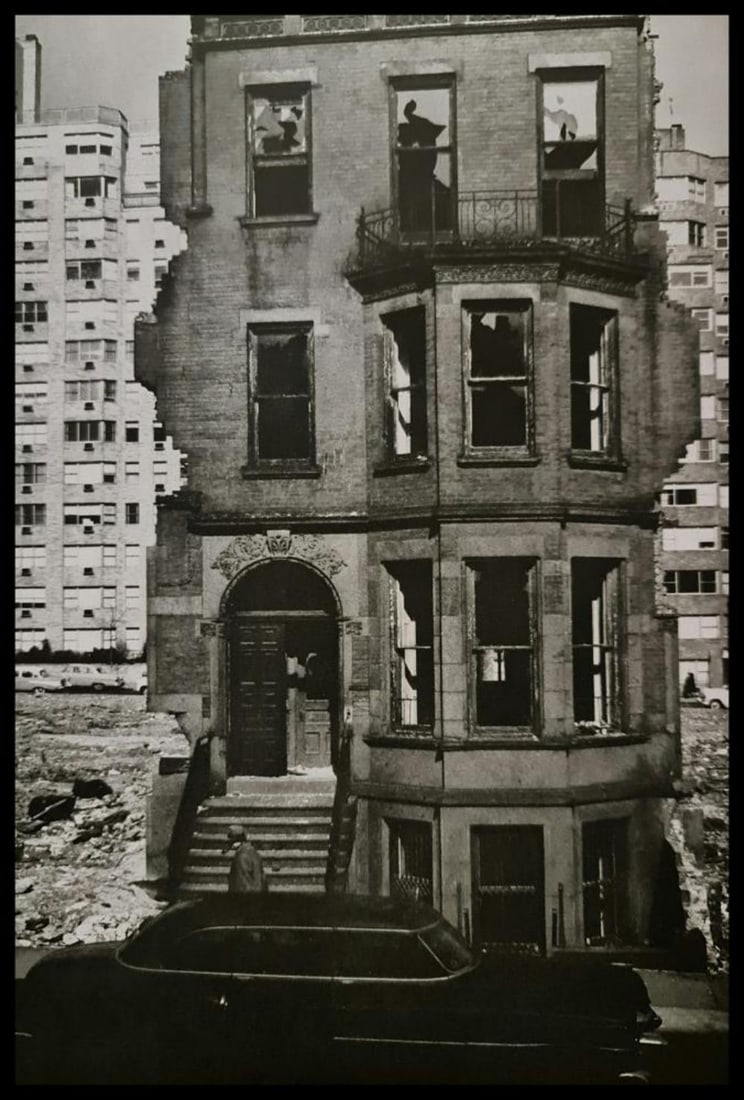 André Kertész, Broken building, New York, 1960 (1 of 1)