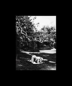 HELMUT NEWTON, In Robert's Garden, Beverly Hills, 1991