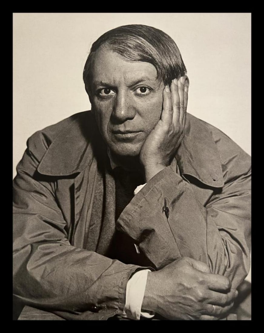 Man Ray, Pablo Piscasso, 1932: Photographer: Man Ray (American born, 1890 - 1976) - Considered one of the most influential artists of the 20th century Man Ray lived most of his life in Paris, France. Best described as a modernist,