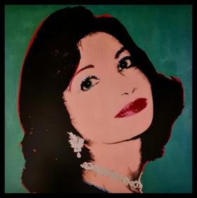 Andy Warhol, Farah Ashraf Pahlavi(Princes of Iran), 1978