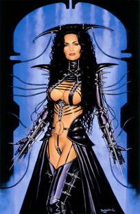 Dorian Cleavenger, 'Demonatrix (Plot 42)' Signed pigments print: Artist: Dorian Cleavenger Title: Demonatrix (Plot 42) Medium: Giclee on paper Year: 2025 Size: 11 x 8.5 inces Condition: Excellent