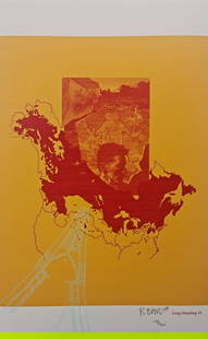 Rebecca Baird, Long Standing #1: Artist: Rebecca Baird Title: Long Standing #1 Medium: Lithograph on paper Year: Circa 1990's Size: 19" x 12" Edition: Out of 300 Hand-Signed & Numbered Condition: Excellent Certificate of