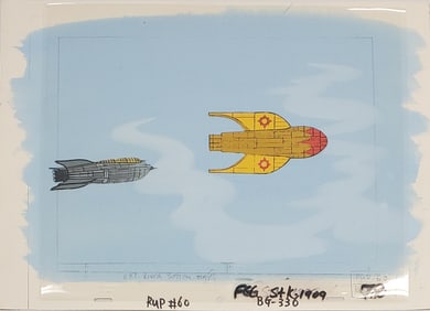 Flash Gordon, Original Hand-Painted Production sericel