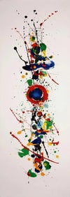 Sam Francis, 'Swatch', Signed Limited Edition Lithograph, 1992