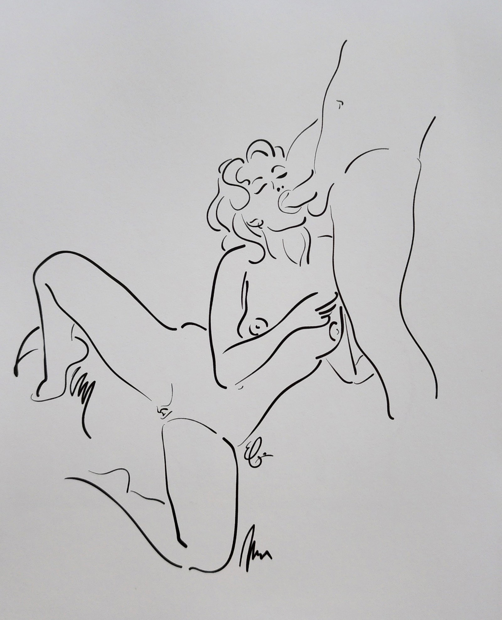 Bill Pridgen, 'Erotique', 2011: Artist/Photographer: Bill Pridgen Title/Subject: Erotique Type Of Print: Authentic Sheet Fed Photogravure/Heliogravure. Date Of Print: 2011 Paper: Medium weight, satin/matte finish. Print Origin: Hong