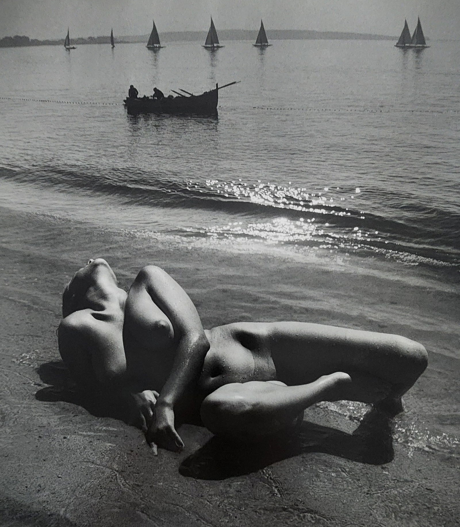 Andre de Dienes, Artistic Nude Studies, 2005: Artist/Photographer: Andre de Dienes Title/Subject: Nude Studies Type Of Print: Authentic Sheet Fed Photogravure/Heliogravure. Date Of Print: 2005 Paper: Medium weight, satin/matte finish. Print Origi
