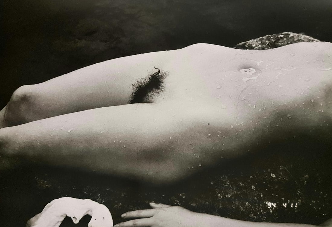 Nobuyoshi Araki, Untiteld, 1994: Photographer:Nobuyoshi Araki Title: Untiteld Date Of Negative: 1994 Type Of Print: Authentic Duotone Photo Engraving Date Of Print: 1995 Print/Platemaker: Contrejour Approximate Image Size Inches: 8 x
