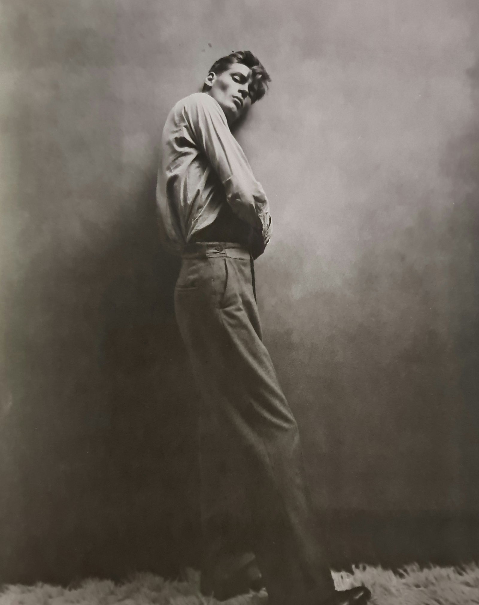 George Platt Lynes, Jonathan Tichenor, 1945: Photographer: George Platt Lynes (American 1907 - 1955) - Internationally renowned photographic artist - best known for portraiture, fashion, dance & nude studies. Subject/Title: Jonathan Tichenor Dat