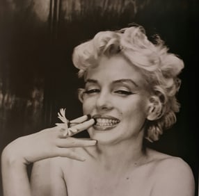 Cecil Beaton, Portrait of Marilyn Monroe sitting, 1950's