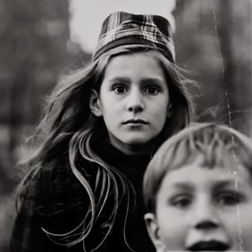 Diane Arbus, Girl in a watch cap, N.Y.C., 1965