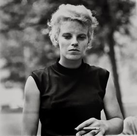 Diane Arbus, Girl with a cigar in Washington Square Park, N.Y.C., 1965