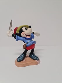 Disney's, Mickey Mouse As 'The Brave Little Tailor' Sculpture W/ C.O.A