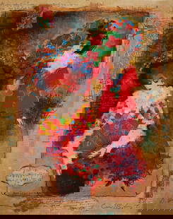 Alexander Galtchansky And Tanya Wissotzky, 'Ladies I' Hand Signed Limited Edition Serigraph On Paper: Artist: Alexander Galtchansky (1959-2008) and Tanya Wissotzky (1959-2006) Title: Ladies I Type: serigraph on deckle edged paper Edition: Limited Plate Signed and numbered Size: approximately 36" x 27"