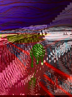 Andy Warhol, The Scream (Green) Sunday B. Morning: ANDY WARHOL (1928-1987) Clearly the most important and influential artist of the past quarter century, Andy Warhol, the master of Pop Art, maintained a level of creativity which is legendary. Warhol a
