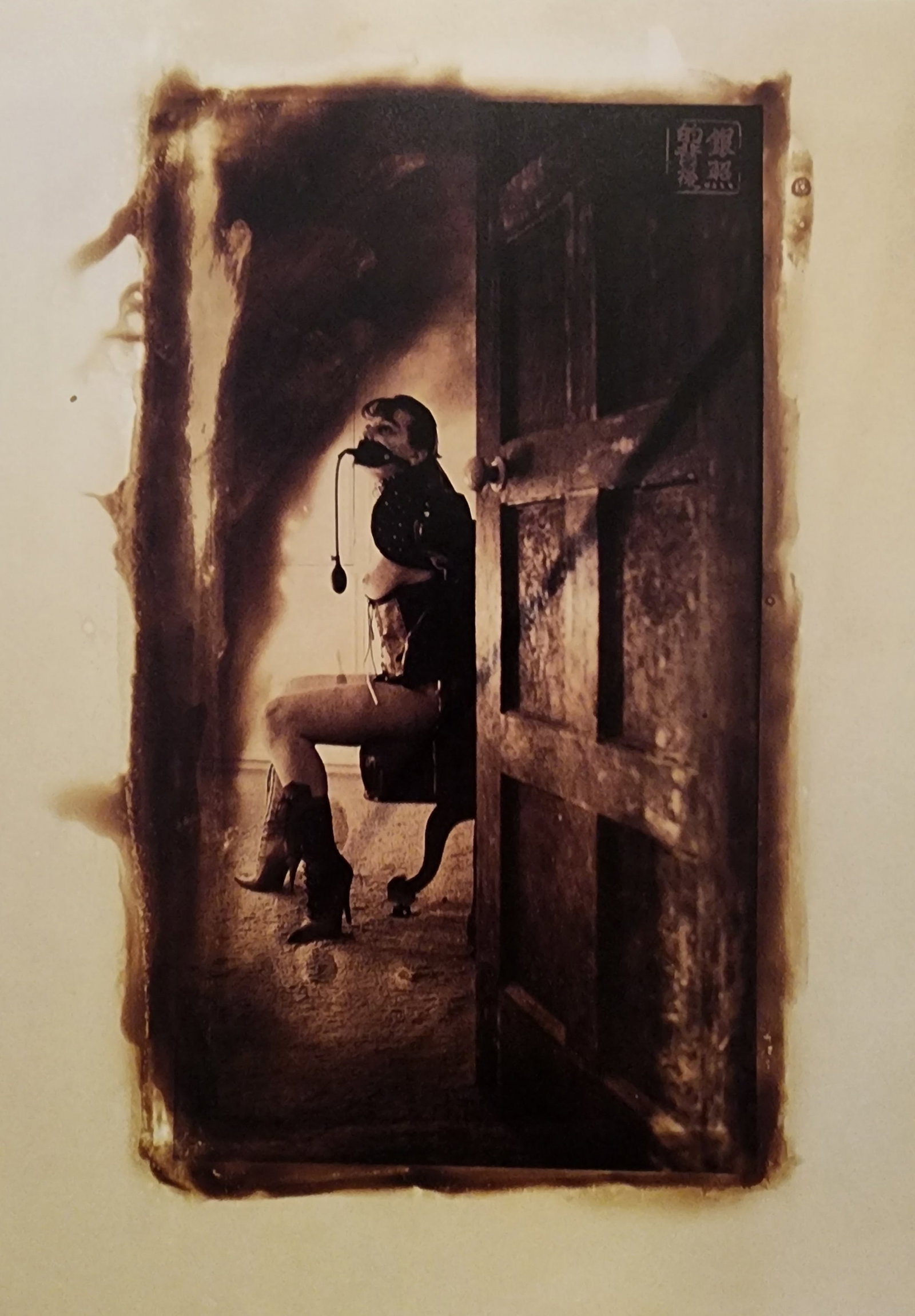China Hamilton, Woman, 2000: Artist/Photographer: China Hamilton Title/Subject: China Hamilton, Woman, 2000 Condition: Extra Fine - Excellent Type Of Print: Authentic Sheet Fed Photogravure/Heliogravure Paper: Medium weight, sati