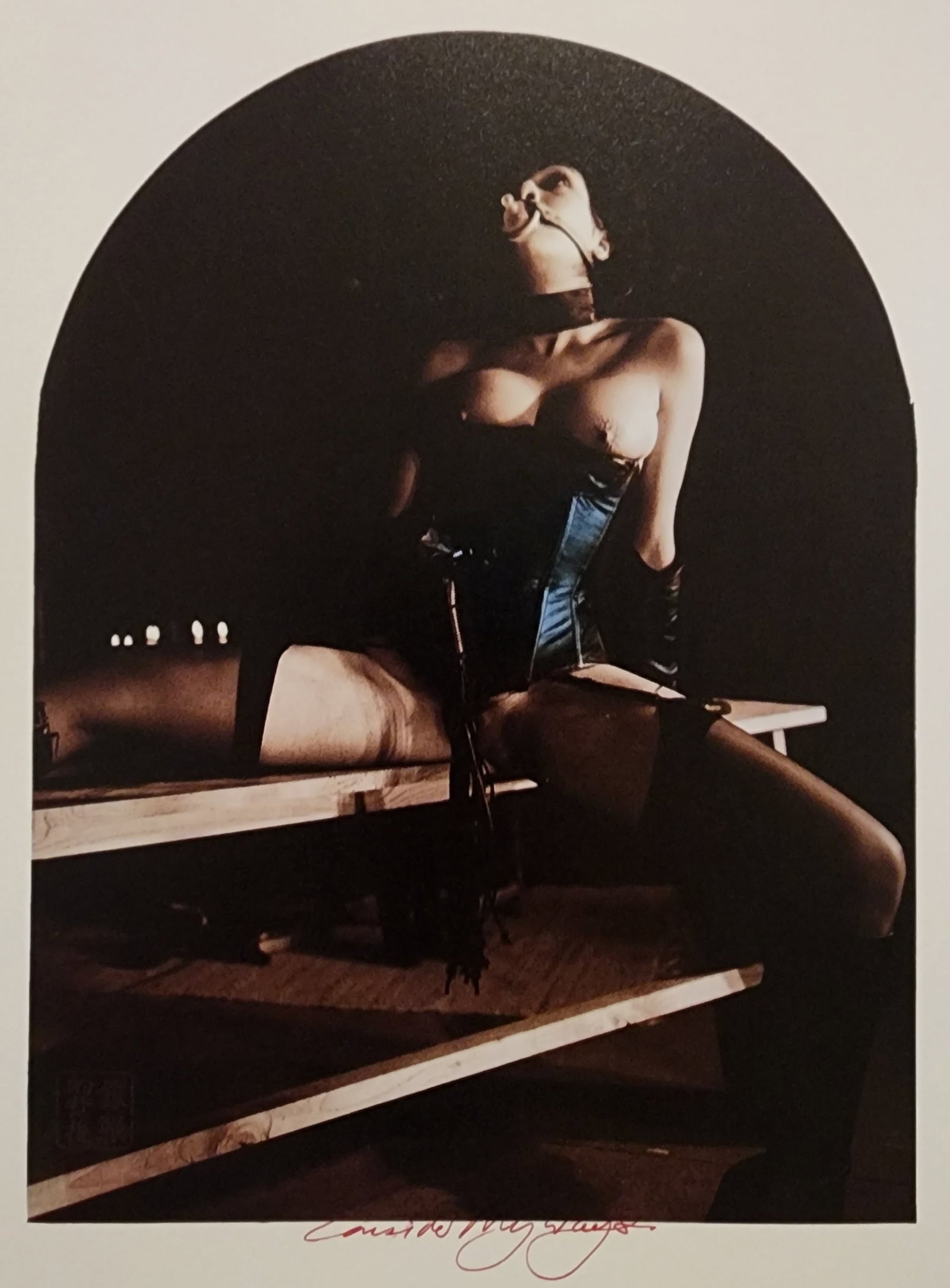 China Hamilton, Woman, 2000: Artist/Photographer: China Hamilton Title/Subject: China Hamilton, Woman, 2000 Condition: Extra Fine - Excellent Type Of Print: Authentic Sheet Fed Photogravure/Heliogravure Paper: Medium weight, sati