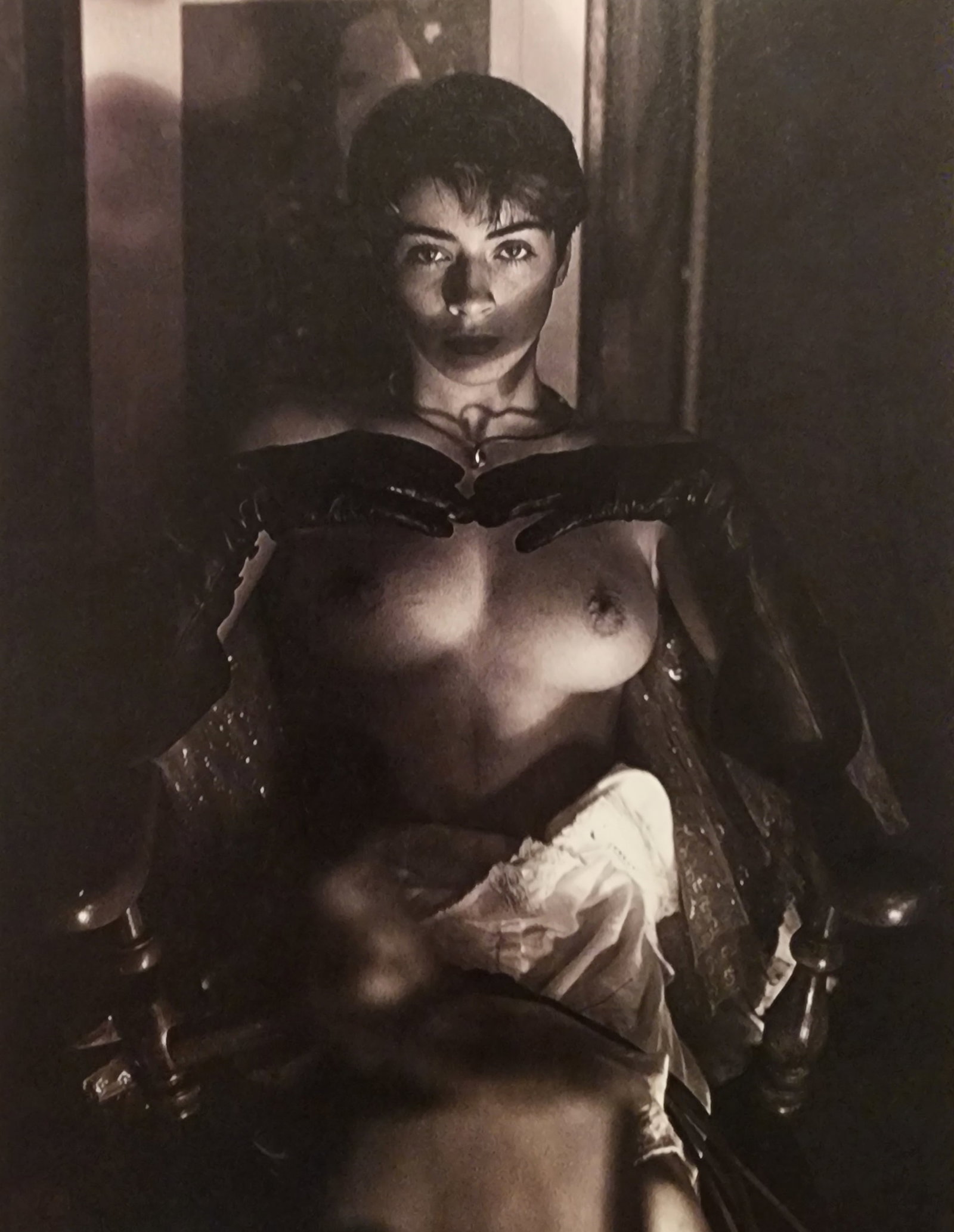 China Hamilton, Woman, 2000: Artist/Photographer: China Hamilton Title/Subject: China Hamilton, Woman, 2000 Condition: Extra Fine - Excellent Type Of Print: Authentic Sheet Fed Photogravure/Heliogravure Paper: Medium weight, sati
