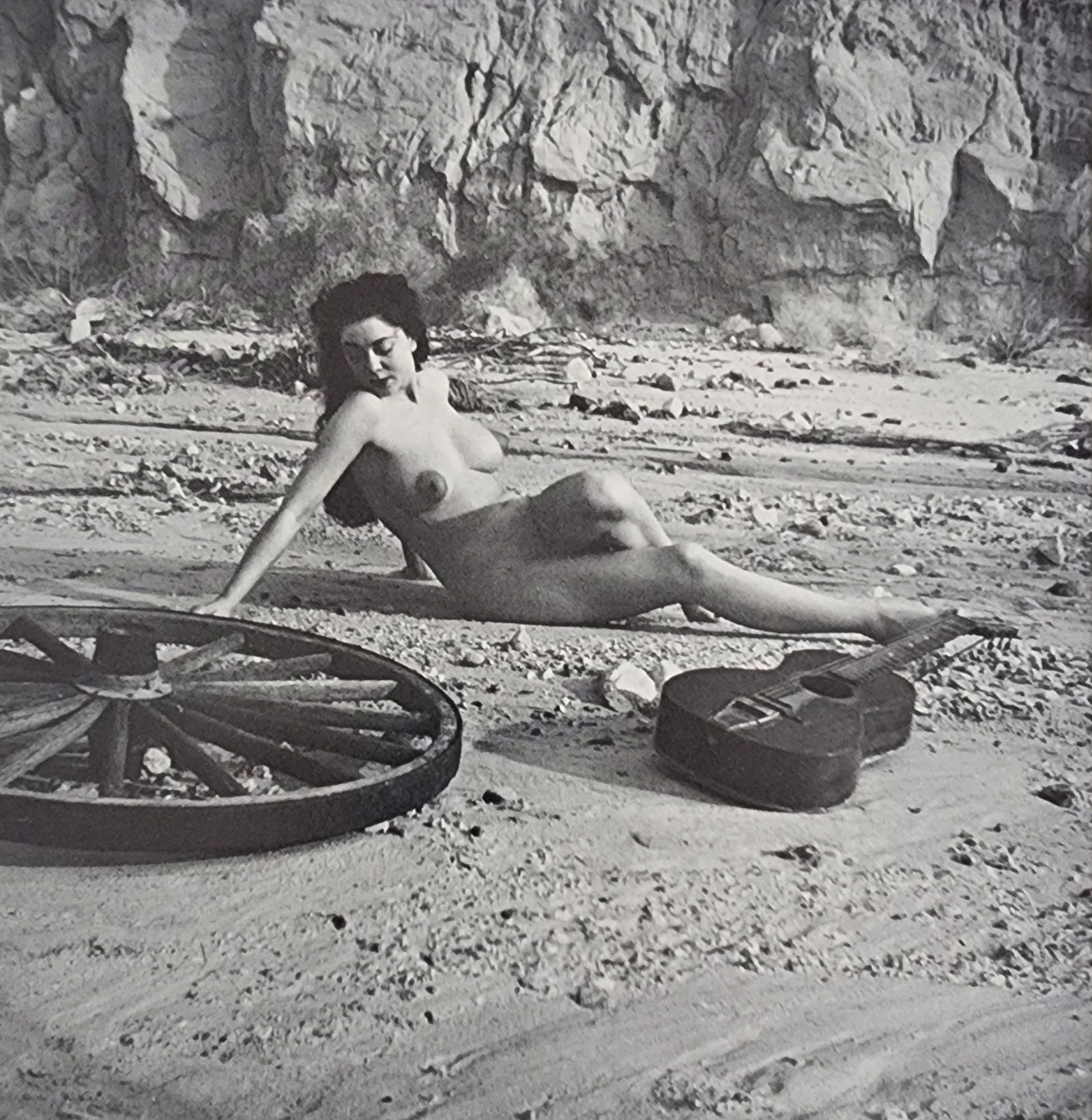 Andre de Dienes, New Nudes - Vintage, 1961: Artist / Photographer: Andre de Dienes Title/Subject: New Nudes - Vintage, 1961 Condition: Extra Fine - Excellent Type Of Print: Authentic Sheet Fed Photogravure/Heliogravure. Paper: Medium weight, sa