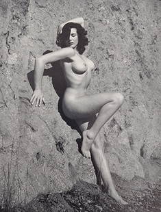 Andre de Dienes, New Nudes - Vintage, 1961: Artist / Photographer: Andre de Dienes Title/Subject: New Nudes - Vintage, 1961 Condition: Extra Fine - Excellent Type Of Print: Authentic Sheet Fed Photogravure/Heliogravure. Paper: Medium weight, sa