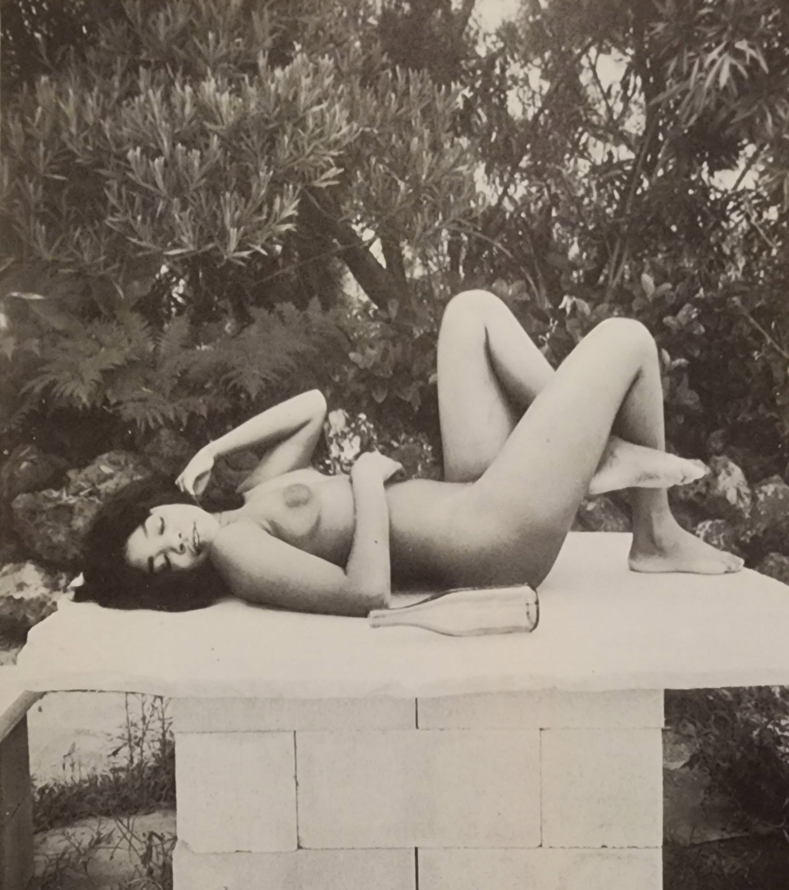 Andre de Dienes, Sun Warmed Nudes, 1965: Artist/Photographer: Andre de Dienes Title/Subject: Sun Warmed Nudes, 1965 Condition: Extra Fine - Excellent Type Of Print: Authentic Sheet Fed Photogravure/Heliogravure. Paper: Medium weight, satin/m