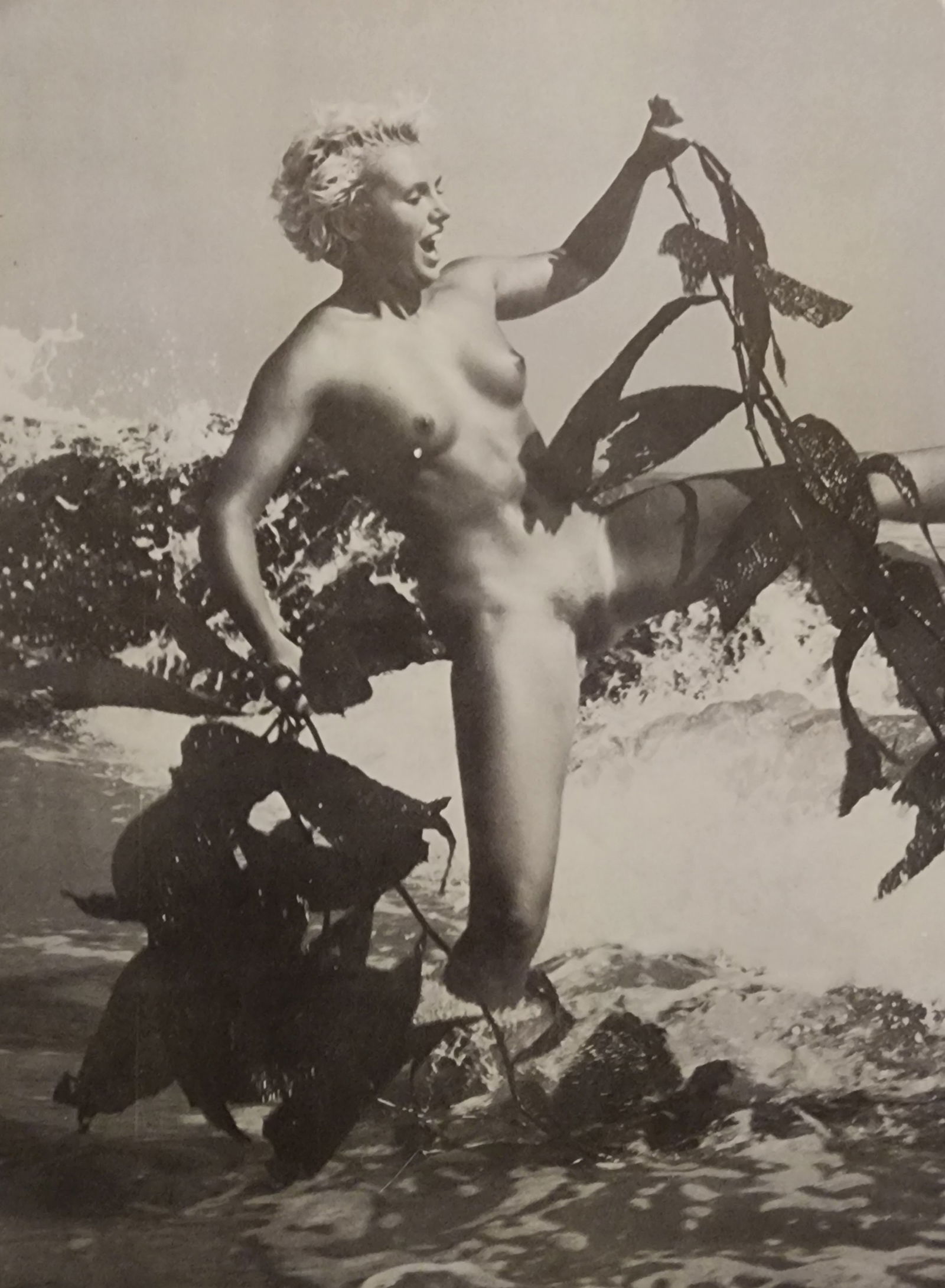 Andre de Dienes, Sun Warmed Nudes, 1965: Artist/Photographer: Andre de Dienes Title/Subject: Sun Warmed Nudes, 1965 Condition: Extra Fine - Excellent Type Of Print: Authentic Sheet Fed Photogravure/Heliogravure. Paper: Medium weight, satin/m