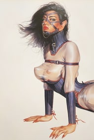 Hajime Sorayama, 'Sultry Depictions', Large Offset Lithograph, 1993