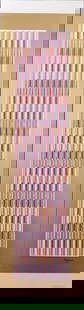 Yaacov Agam, Vertical Orchestration, Serigraph Signed & Numbered Number 35/54: Description Artist: Yaacov Agam Title: From the VERTICAL ORCHESTRATION portfolio Year: C1980s Dimensions: 26 in. by 8.5 in. Edition: 35/54 Medium: Silkscreen Condition: Excellent Signature Details: Ha