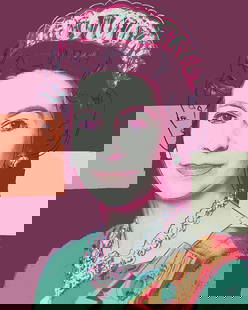 Andy Warhol, Sunday B. Morning Queen Elizabeth 335, Limited Edition Serigraph: Andy Warhol Sunday B. Morning QUEEN ELIZABETH 335 - 2022 Limited Edition of 3500 Serigraph, Printed on museum board Size: 30 1/4" x 38" (96.5 x 76.75 cm) Stamped on the back with blue ink; "Published