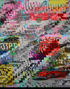 Jozza - Pop Art, 'Monte Carlo', Signed Mixed Media Acrylic Canvas Painting, 2024: Jozza 'Monte Carlo' 2024 Original Acrylic on Canvas 30 x 24 stretched Canvas signed on the front and the back Comes with a Letter of Authenticity Condition Excellent Buyer's Premium 25%