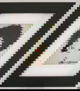 Andy Warhol (After), 'Andy Warhol, In Drag' 1981, Framed Estate Polaroid: Description After Andy Warhol 'Andy Warhol in Drag' 1981 Polaroid published in 2017 by Kidrobot, LLC copy right The Andy Warhol Foundation for the visual arts, Inc. Polaroid size: 4.25" x 3.5"Framed A