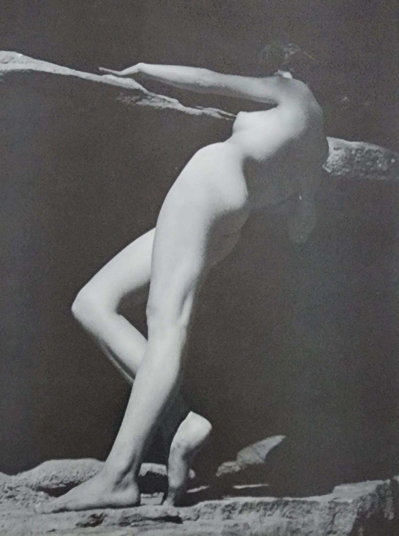 Andre de Dienes, Sun-Warmed Nude 1965: Artist/Photographer: Andre de Dienes Title/Subject: Sun-Warmed Nude Type Of Print: Authentic Sheet Fed Photogravure/Heliogravure. Date Of Print: 1965 Paper: Medium weight, satin/matte finish. Print Or