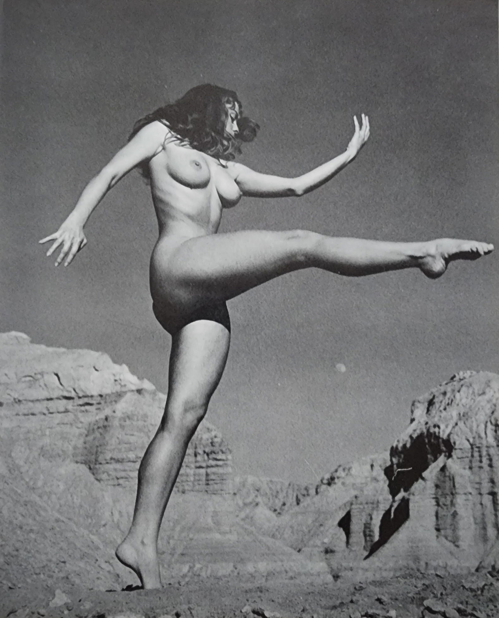 Andre de Dienes, Sun-Warmed Nude 1965: Artist/Photographer: Andre de Dienes Title/Subject: Sun-Warmed Nude Type Of Print: Authentic Sheet Fed Photogravure/Heliogravure. Date Of Print: 1965 Paper: Medium weight, satin/matte finish. Print Or