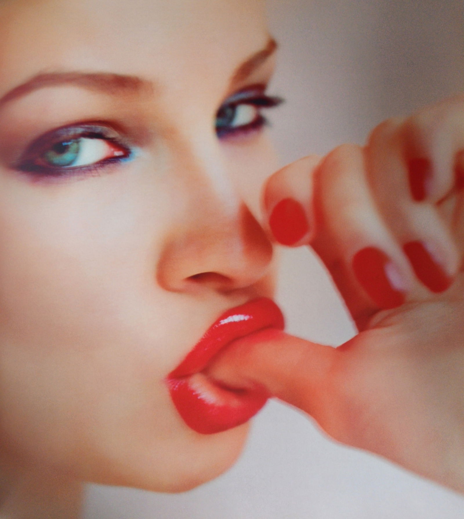 Guido Argentini, Olga sucking her thumb: Photographer: Guido Argentini (1966-Present) born in Florence, Italy. Gave up studying medicine after three years at the University of Florence before deciding to turn his passion for photography into