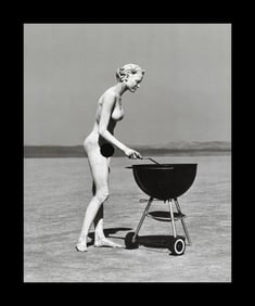 HERB RITTS - Stephanie with Barbeque, 1991