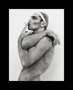 Herb Ritts - Vladimir I, 1990: Photographer: Herbert "Herb" Ritts (American, 1952 - 2002) - renowned fashion, art and celebrity photographer. Title: Vladimir I Date Of Negative: 1990 Type Of Print: Fine Duotone Photo Engraving Date