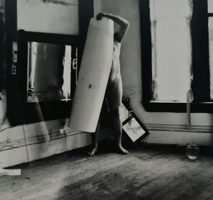 Francesca Woodman, Charlie the Model # 3, Providence, Rhode Island, 1976-77